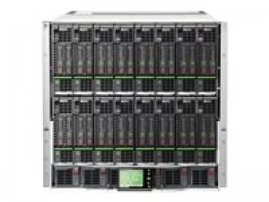 HPE BLc7000 Platinum Enclosure with 1 Phase 6 Pwr Supplies 10 Fans ROH