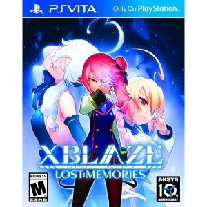 Xblaze Lost Memories PS Vita Game