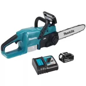 Makita DUC307RTX2 18V LXT 30cm/12 Brushless Chainsaw with 1x 5.0Ah Battery