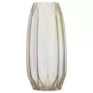 30cm Iridescent Glass Vase