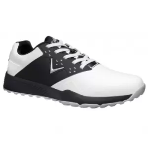 Callaway 2022 Mens CHEV ACE Golf Shoes WHITE/BLACK - UK11
