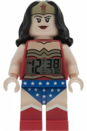 LEGO DC Super Heroes Wonder Woman Minifigure Alarm Clock 9009877