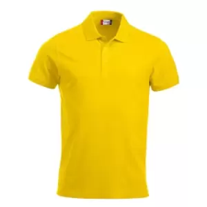 Clique Mens Classic Lincoln Polo Shirt (XXL) (Lemon)
