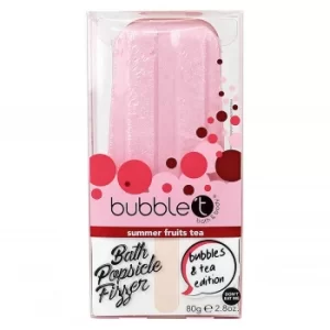 Bubble T Summer Fruits Tea Popsicle Bath Bomb Fizzer (80g)