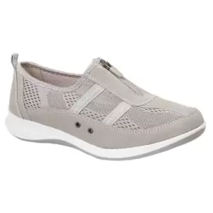 Boulevard Womens/Ladies Suede/Textile Shoes (6 UK) (Grey)