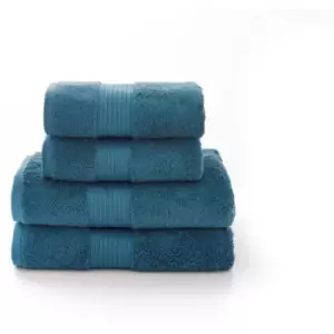 Deyongs Bliss Bathroom Towels Petrol - Sheet, Cotton
