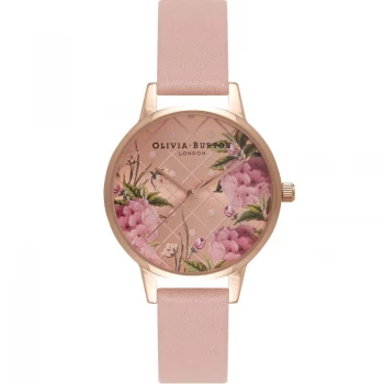 Dot Design Dot Floral & Dusty Pink Watch