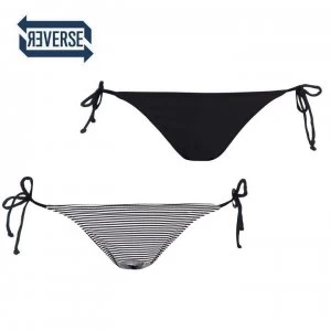 ONeill Reversible Tie Side Bikini Bottoms Ladies - Black