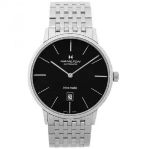 American Classic Automatic Black Dial Stainless Steel Mens Watch