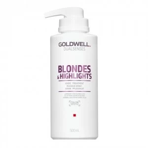 Goldwell DualSenses Blondes&Highlights 60 Sec Treatment Hair Mask 500ml