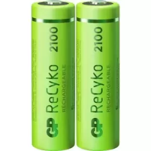 GP Batteries ReCyko+ HR06 AA battery (rechargeable) NiMH 2100 mAh 1.2 V 2 pc(s)
