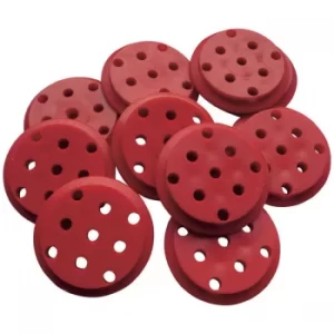 Modelcraft 328049 Step Discs 30/25x4mm with 3.9mm Bore Pack 10