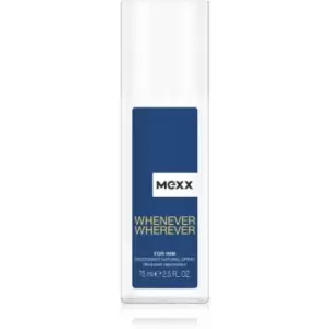 Mexx Whenever Wherever For Him Deodorant 75ml Natural Spray