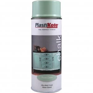 Plasti-Kote Chalk Finish Spray Pastel Green 400ml