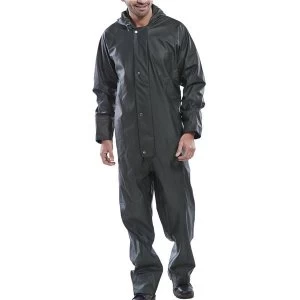 Super B Dri Weatherproof Coveralls S Olive Green Ref SBDCOS Up to 3