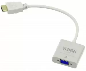 Vision TC-HDMIVGA video cable adapter VGA (D-Sub) HDMI Type A...
