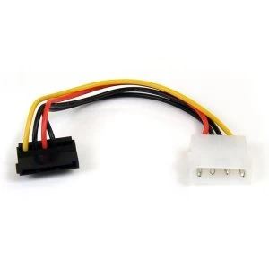 StarTech 6" 4 Pin Molex to Right Angle SATA Power Cable Adapter