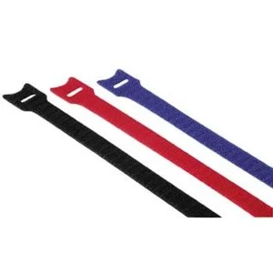 Hama Hook and Loop Cable Ties, 145 mm, coloured