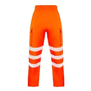Click Workwear Deltic Hi-vis Overtrouser Orange S