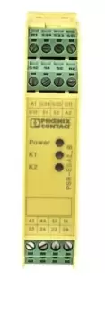 Phoenix Contact 24 V ac/dc Safety Relay - Single Channel With 4 Safety Contacts 1 Auxiliary Contact