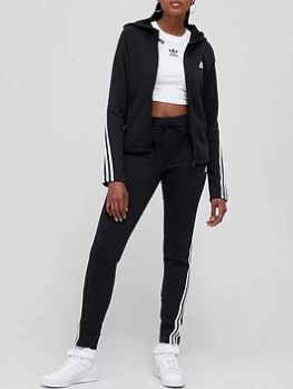 adidas Energy Tracksuit - Black/White, Size L, Women