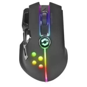SpeedLink IMPERIOR Wireless gaming mouse Radio Optical Black 7 Buttons 10000 dpi Backlit, Detachable cable