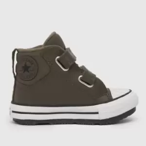 Converse Brown All Star Berkshire Boys Toddler Trainers