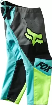 FOX 180 Trice Kids Motocross Pants, grey-yellow, Size XS 29, grey-yellow, Size XS 29