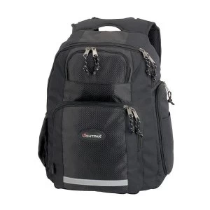Lightpak SAFEPAK Nylon Backpack Black for 12" Laptops
