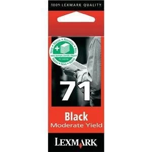 Lexmark 71 Black Ink Cartridge