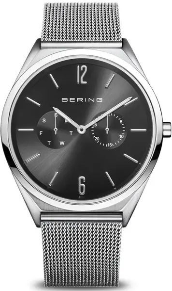 Bering Watch Ultra Slim Unisex - Black BNG-376