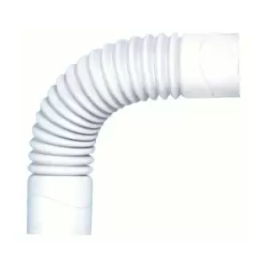 Wirquin - 1 1/2 (6/4) Female-Female Solvent Weld Flexible Elbow 223mm Long Connection