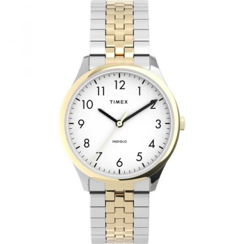 Timex White And Two Tone 'Easy Reader' Watch - TW2U40400