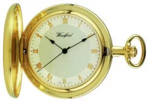Woodford Gold-Plate Full hunter White Dial pocket 1053 Watch