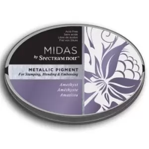 Midas by Spectrum Noir Metallic Pigment Inkpad - Amethyst
