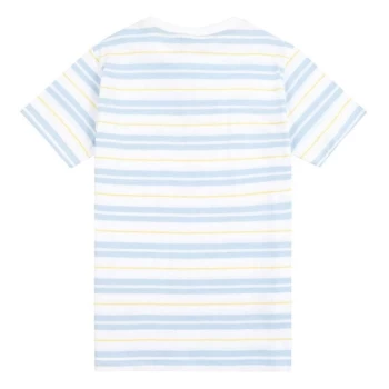 Franklin and Marshall Thin Stripe T Shirt - White