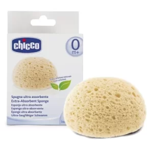 Chicco Sponge Ultra Absorbent In Pure Natural Cellulose