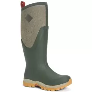 Muck Boots Womens/Ladies Arctic Sport Tall Pill On Wellie Boots (5 UK) (Olive) - Olive