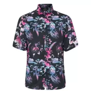 SikSilk Flower Over Shirt - Multi