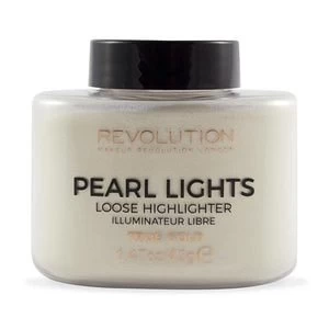 Makeup Revolution Pearl Lights Loose Highlighter True Gold Gold