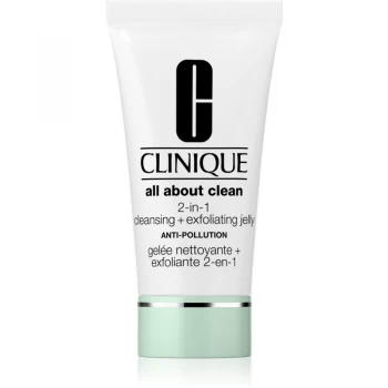 Clinique All About Clean 2-in-1 Cleansing + Exfoliating Jelly Exfoliating Cleansing Gel 150ml