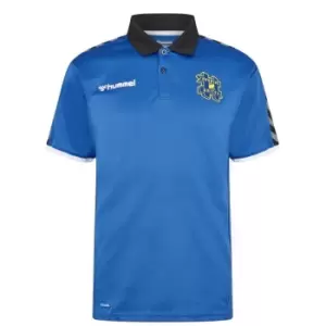 Hummel Hashtag United Polo Shirt Mens - Blue