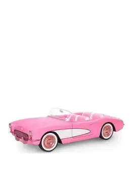Barbie The Movie: Pink Corvette Convertible Car
