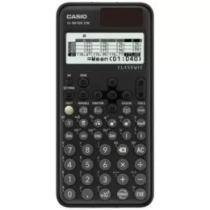 Casio FX-991DE CW Engineering calculator Black Display (digits): 10 battery-powered, solar-powered (W x H x D) 77 x 10.7 x 162 mm