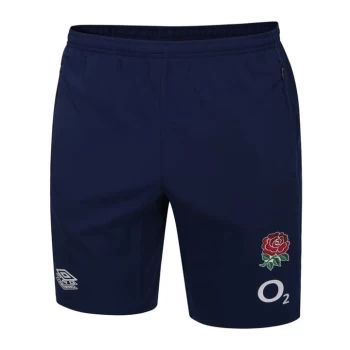 Umbro England Rugby Gym Shorts Junior - Blue