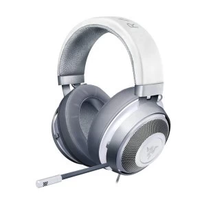 Razer Kraken Mercury, Gaming Headphone Headset with Cooling Gel Earpads for Ambitious Gamers - White