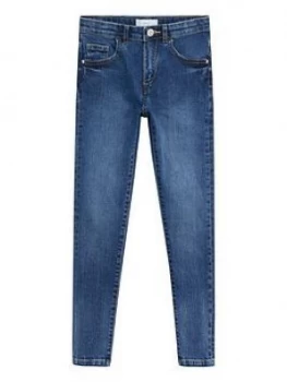 Mango Girls Skinny Jeans - Mid Wash, Size Age: 5 Years