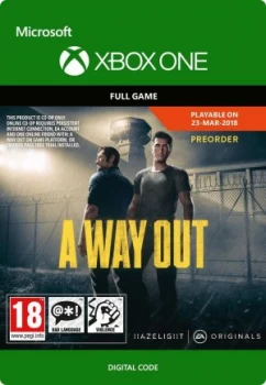 A Way Out Xbox One Series X Game