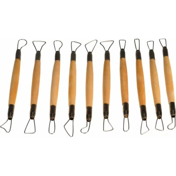 Clay Tools - Wire Ended Shapes (Set of 10) - Major Brushes
