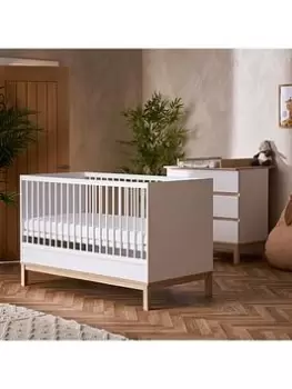 Obaby Astrid 2 Piece Nursery Furniture Set - White
